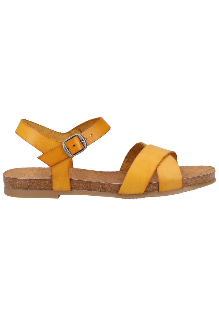 Cosmos Comfort Sandalen Leder Gelb