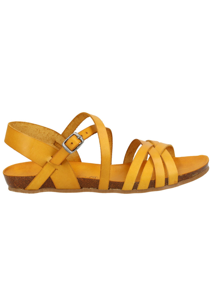 Cosmos Comfort Sandalen Leder Gelb