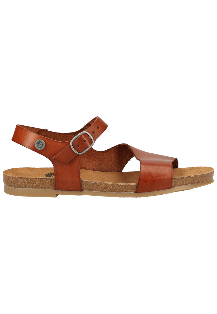Cosmos Comfort Sandalen Leder Kastanie