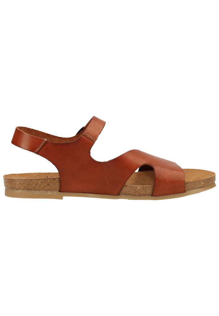 Cosmos Comfort Sandalen Leder Kastanie
