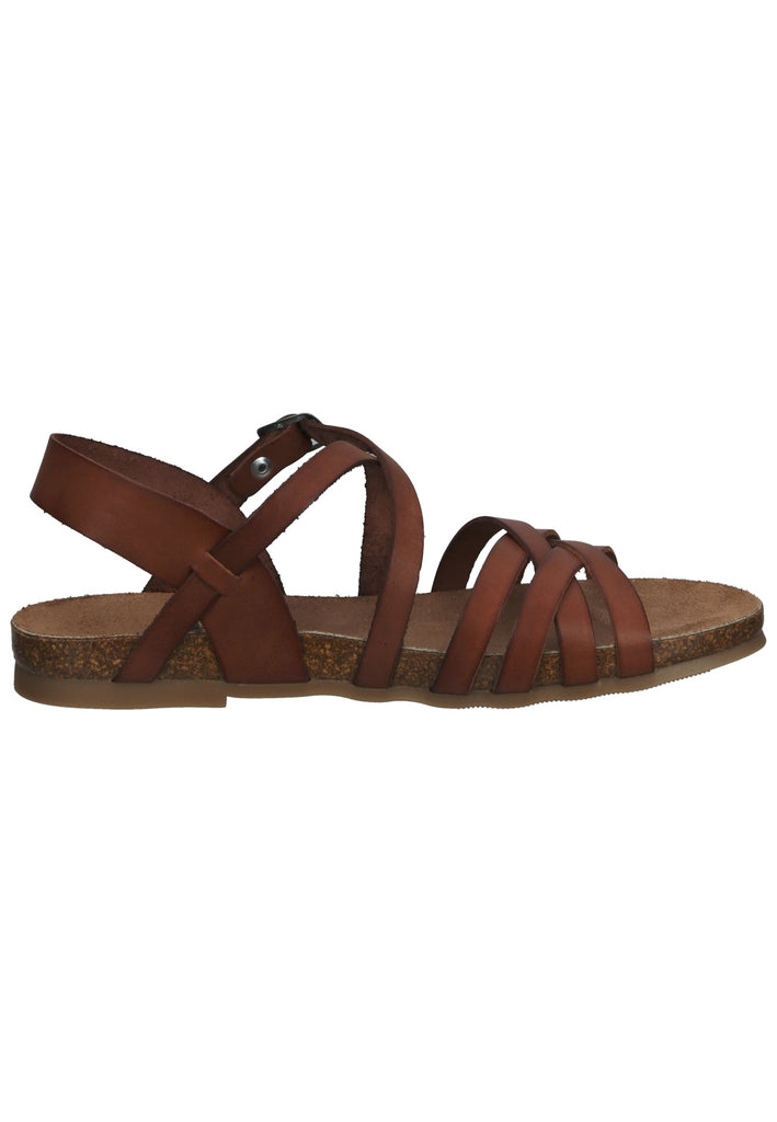 Cosmos Comfort Sandalen Leder Kastanie