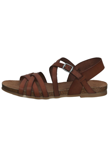 Cosmos Comfort Sandalen Leder Kastanie