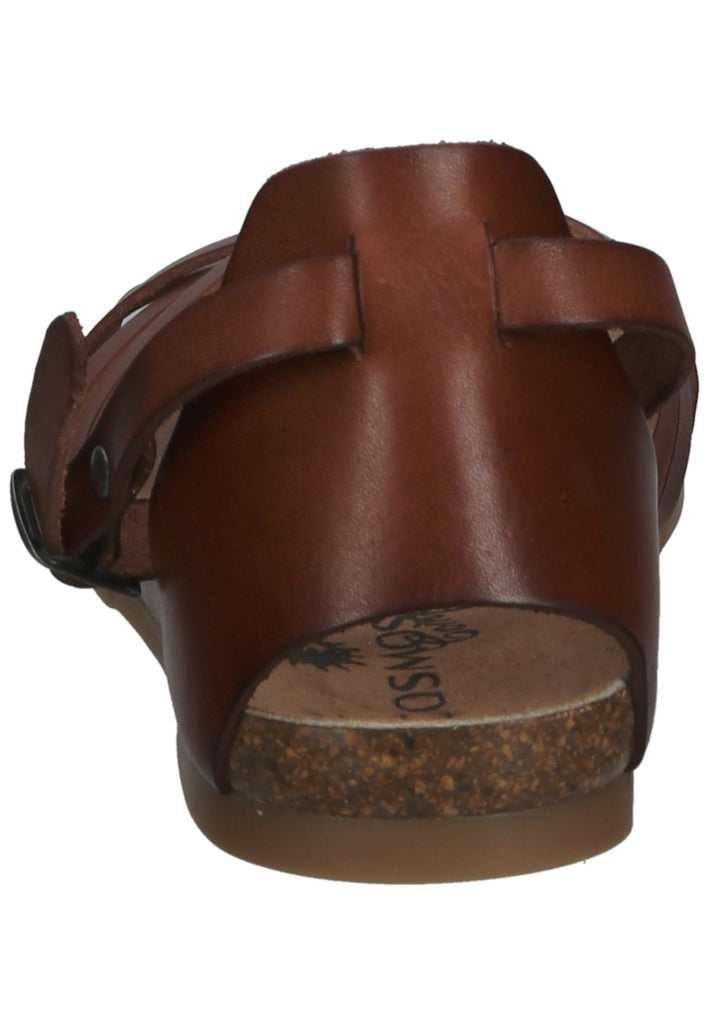 Cosmos Comfort Sandalen Leder Kastanie