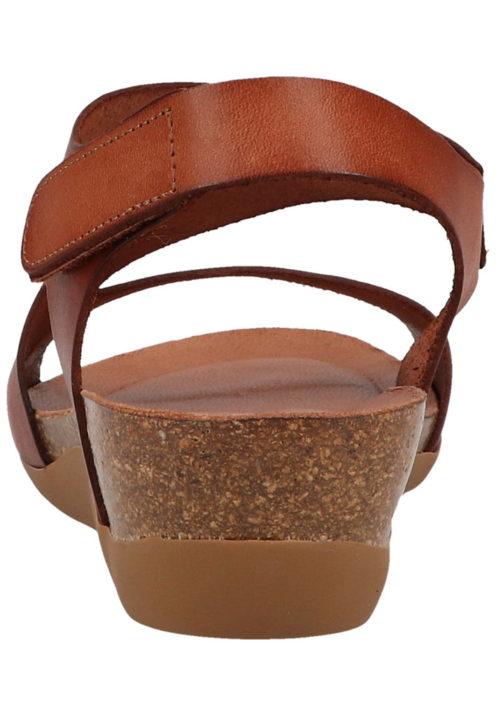 Cosmos Comfort Sandalen Leder Mittelbraun