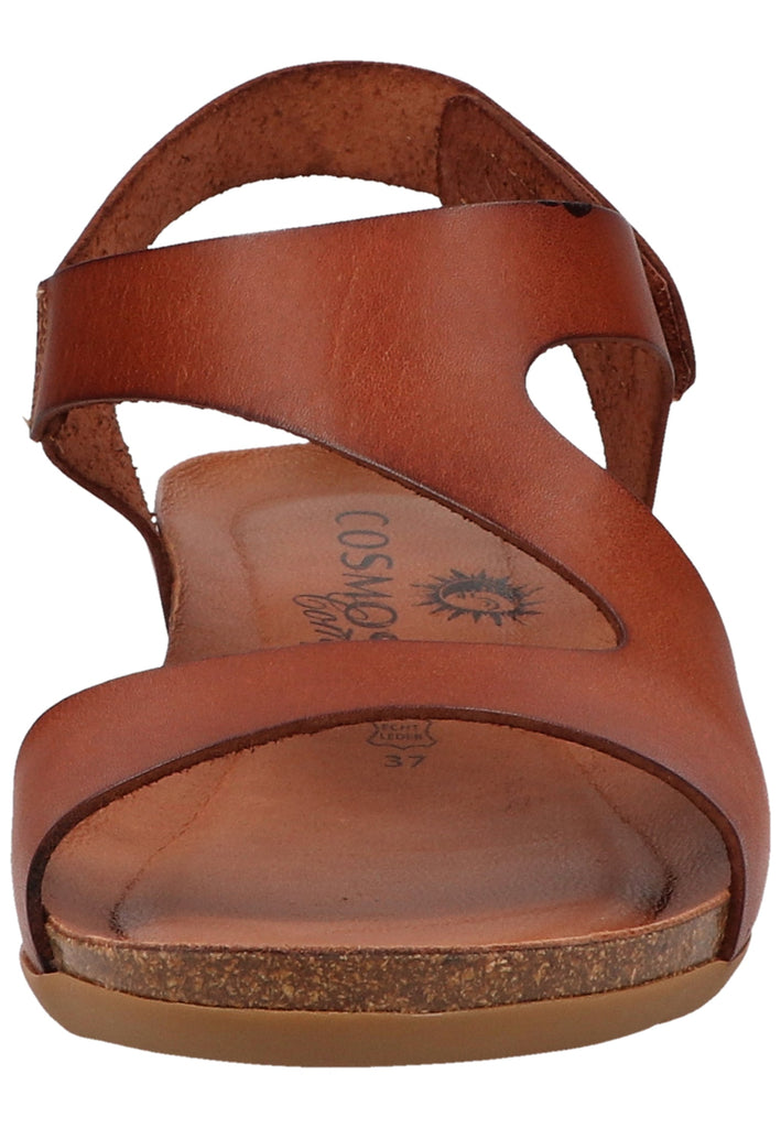 Cosmos Comfort Sandalen Leder Mittelbraun