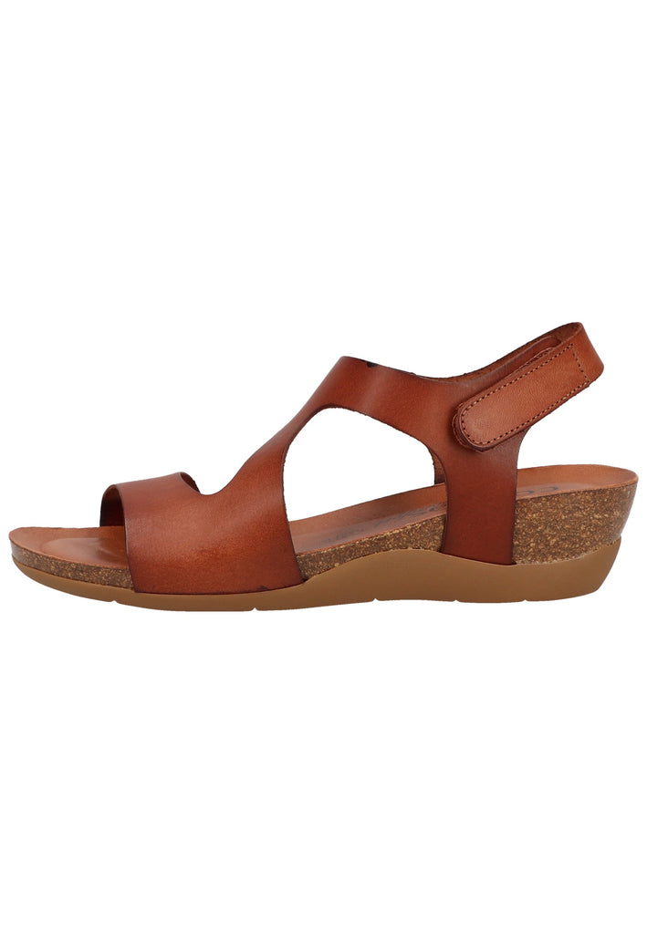 Cosmos Comfort Sandalen Leder Mittelbraun