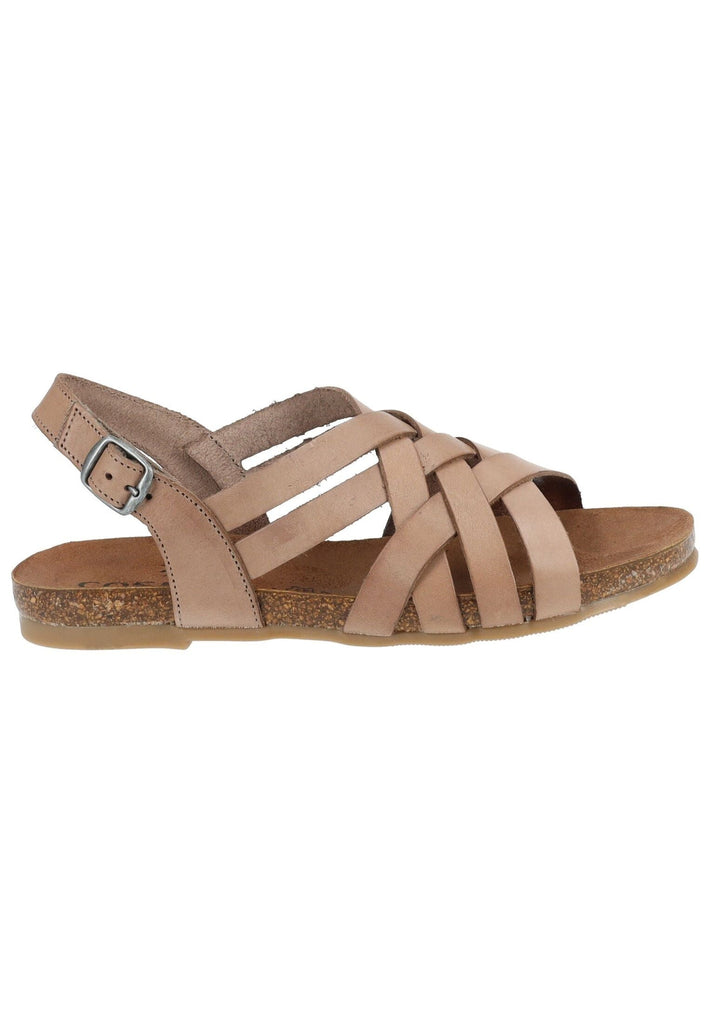 Cosmos Comfort Sandalen Leder Taupe