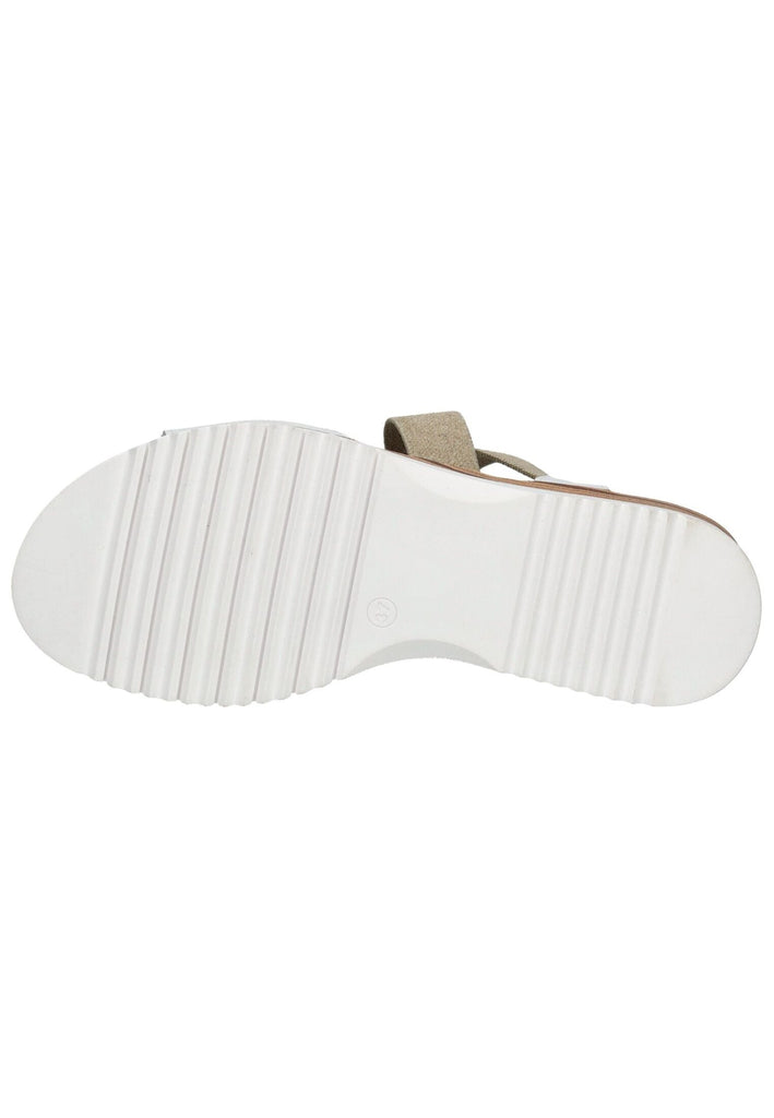 Cosmos Comfort Sandalen Leder Weiß