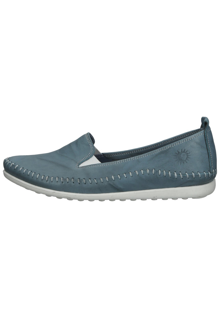 Slipper Cosmos Comfort Slipper Leder Blau