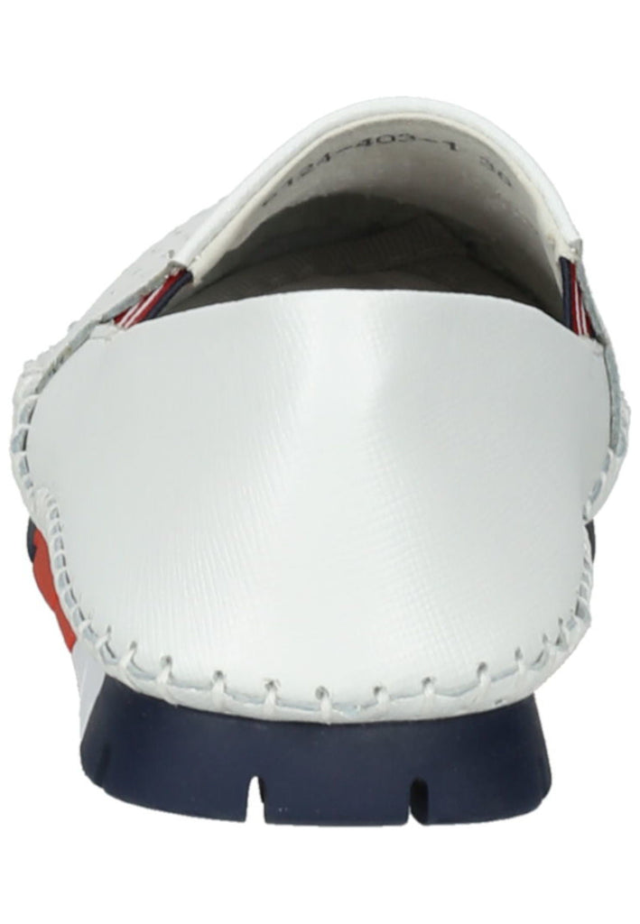 Cosmos Comfort Slipper Leder Weiß