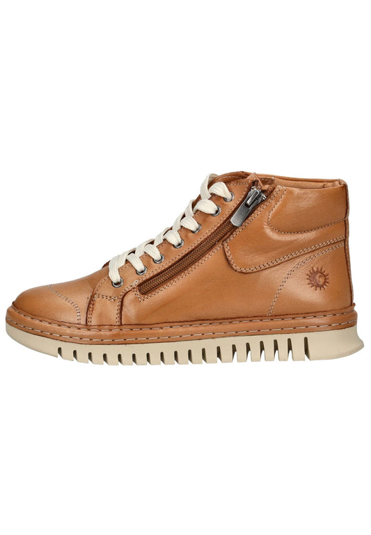 Cosmos Comfort Stiefelette Leder Cognac