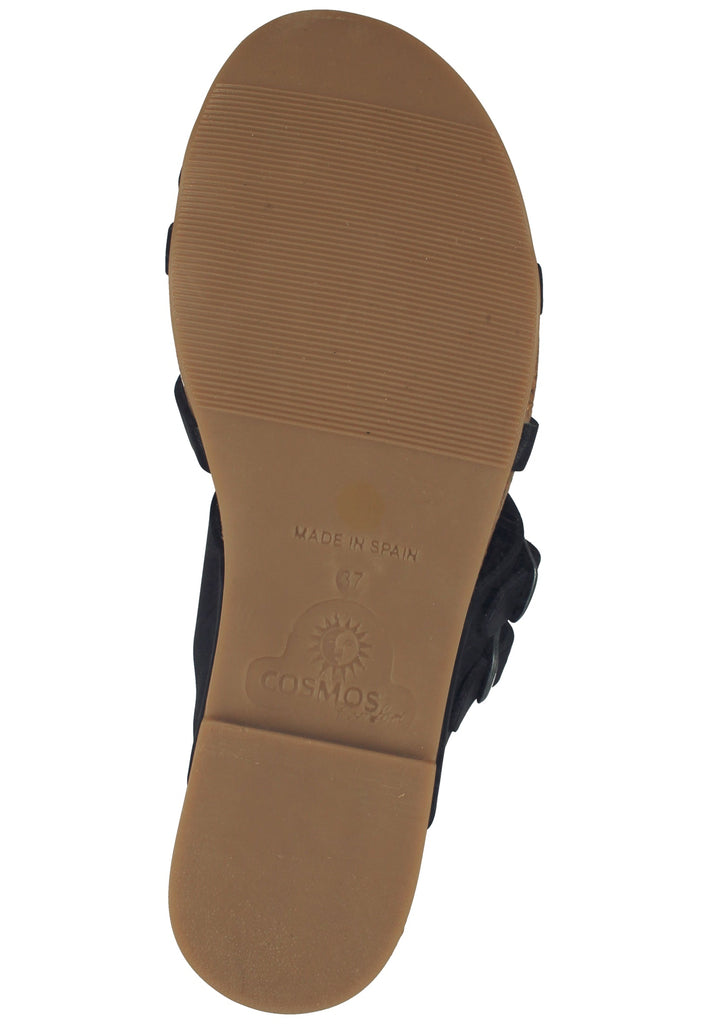 Cosmos Comfort Zehensteg Leder Schwarz