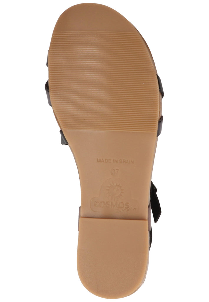 Cosmos Comfort Zehensteg Leder Schwarz
