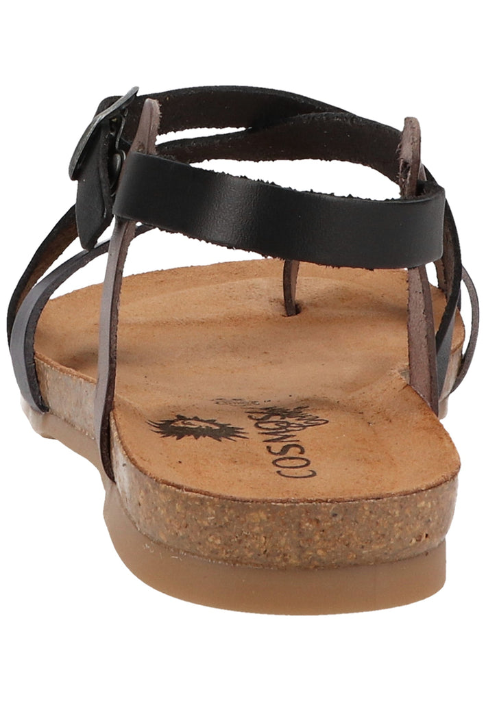 Cosmos Comfort Zehensteg Leder Schwarz