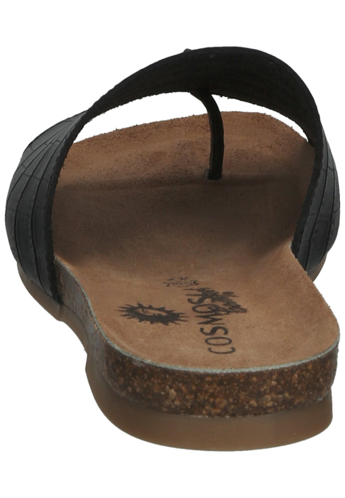 Cosmos Comfort Zehensteg Leder Schwarz