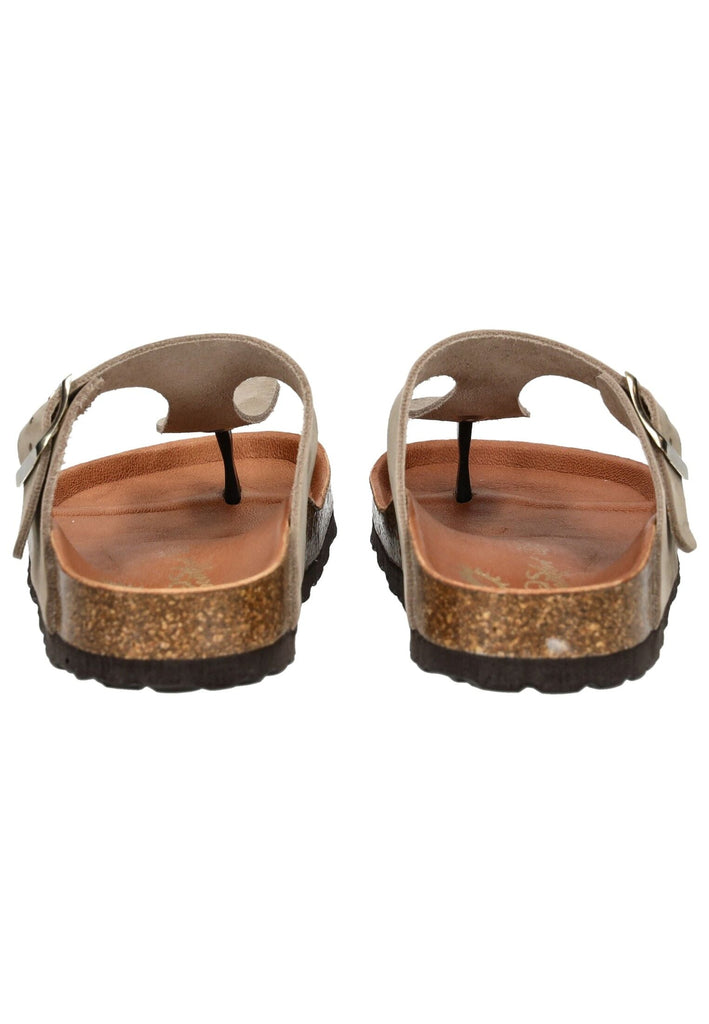 Cosmos Comfort Zehensteg Leder Taupe