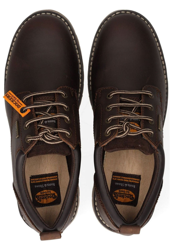 Dockers Halbschuhe Leder Cafe