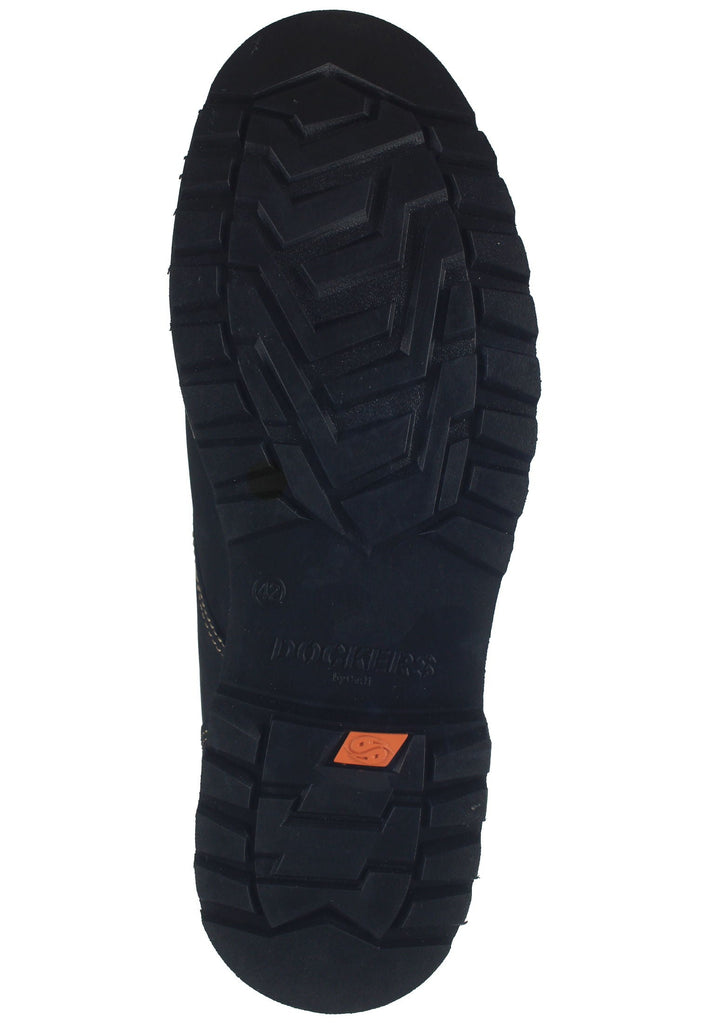 Dockers Halbschuhe Leder Schwarz