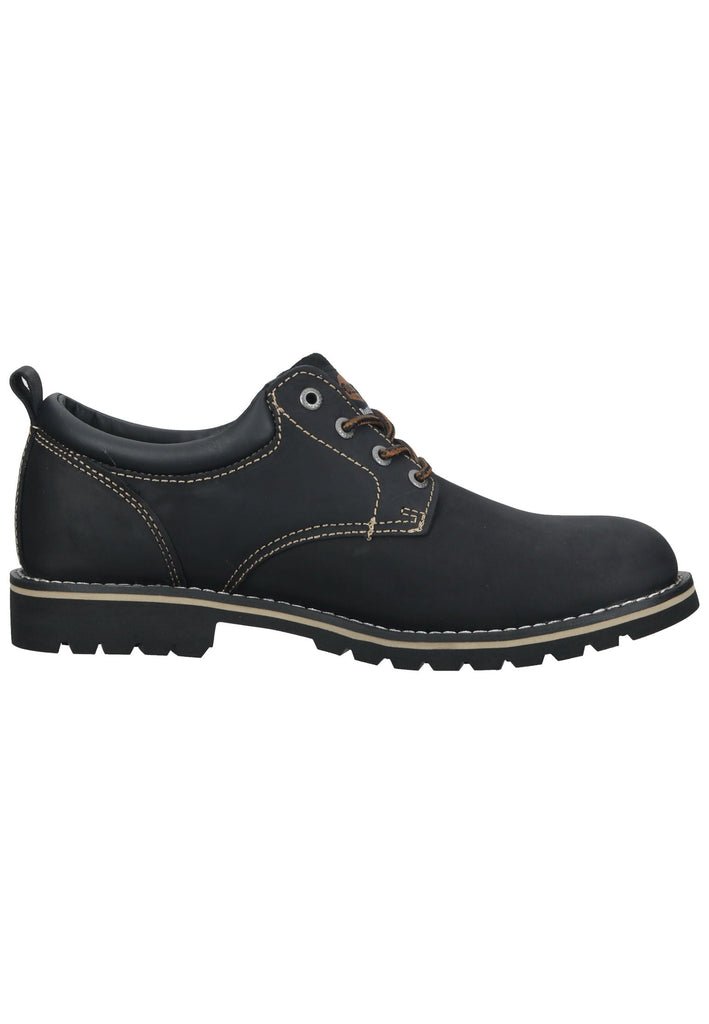 Dockers Halbschuhe Leder Schwarz