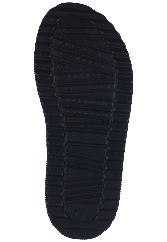 Dockers Pantoletten Lederimitat Schwarz