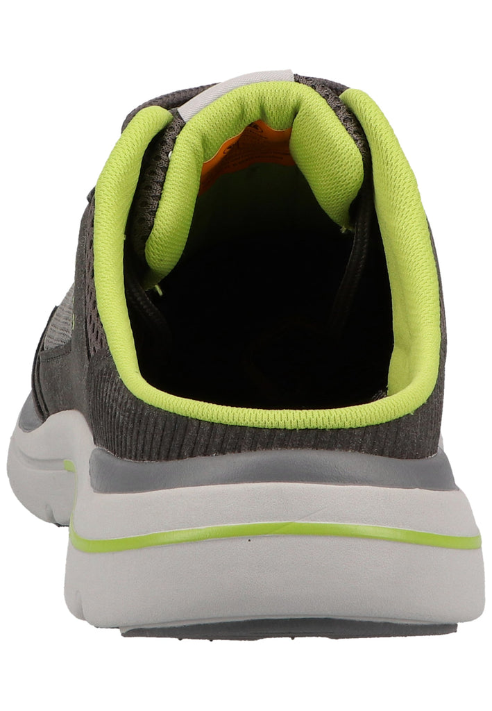 Dockers Pantoletten Lederimitat/Textil Dunkelgrau