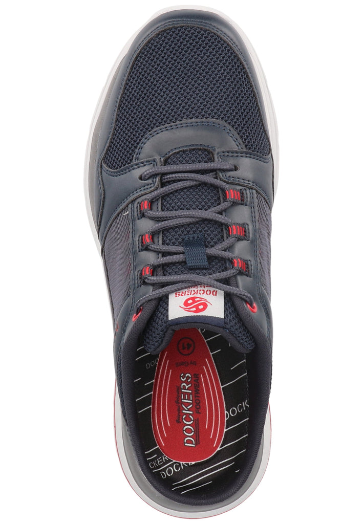 Dockers Pantoletten Lederimitat/Textil Navy