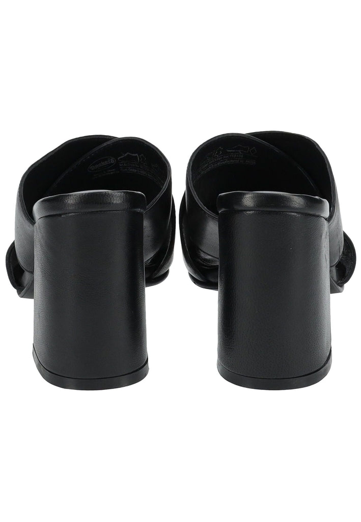 Dockers Pantoletten Nappaleder Schwarz