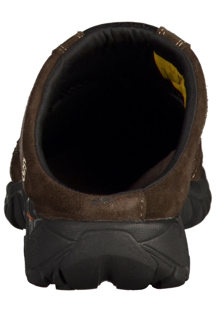 Dockers Pantoletten Veloursleder Cafe