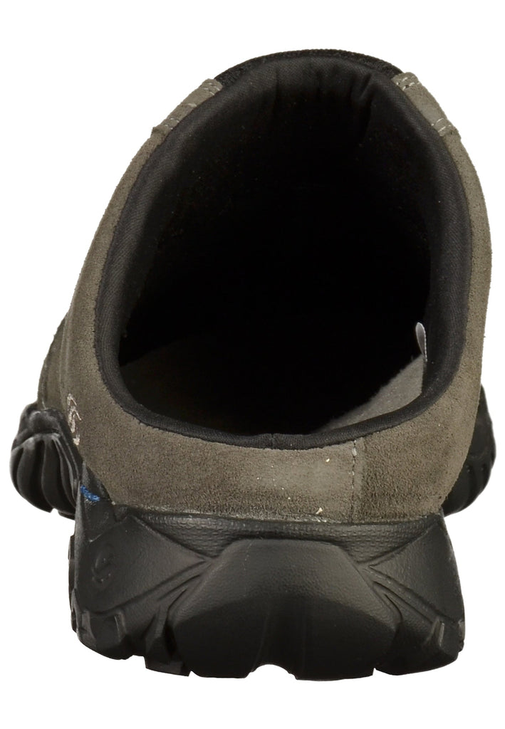 Dockers Pantoletten Veloursleder Dunkelgrau