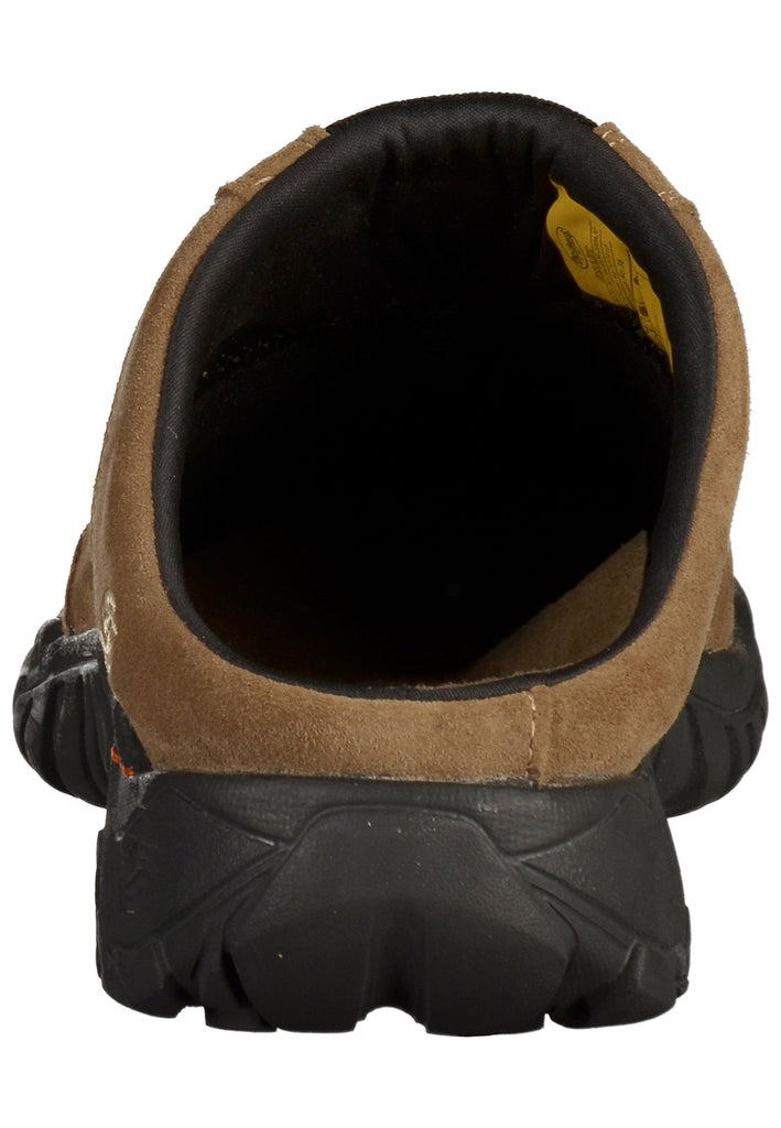 Dockers Pantoletten Veloursleder Stone