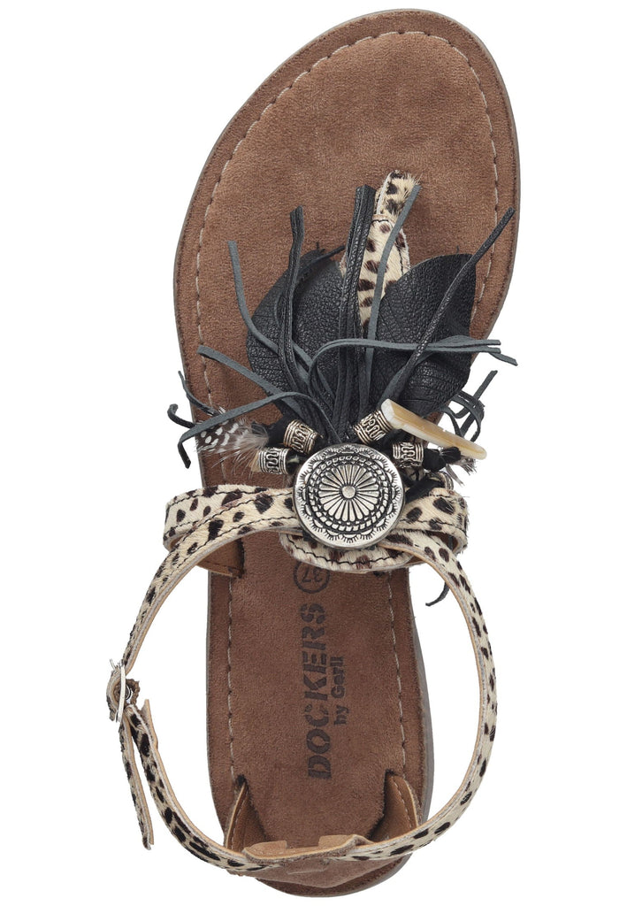 Dockers Sandalen Leder Hellbraun