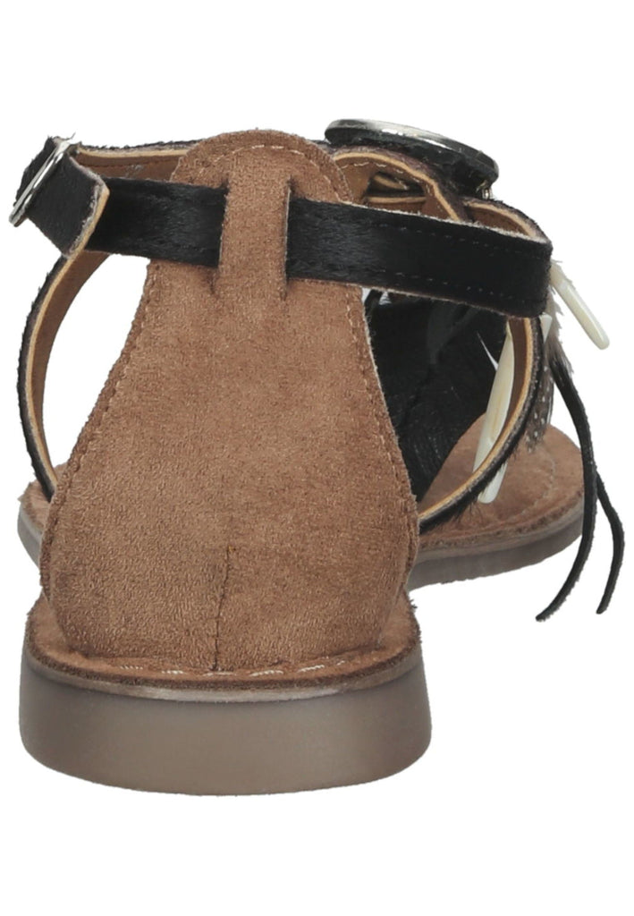 Dockers Sandalen Leder Schwarz/Braun