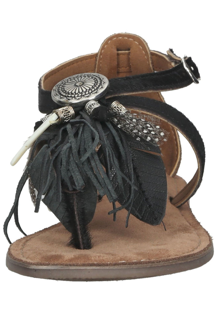 Dockers Sandalen Leder Schwarz/Braun