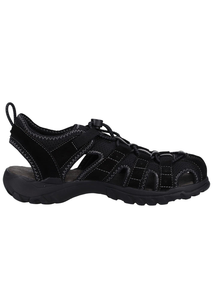 Dockers Sandalen Leder Schwarz/Grau