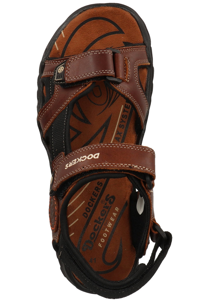 Dockers Sandalen Leder/Textil Reh