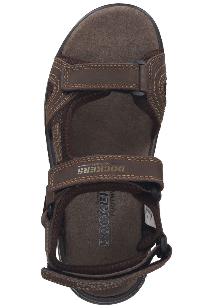 Dockers Sandalen Nubukleder Schoko