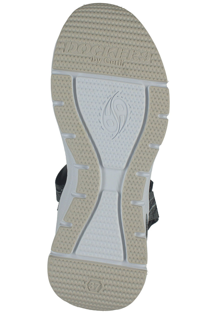 Dockers Sandalen Textil Schwarz/Grau