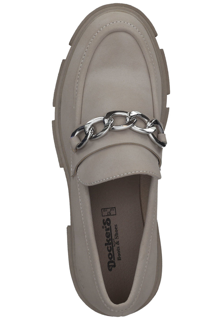 Dockers Slipper Lederimitat Natur