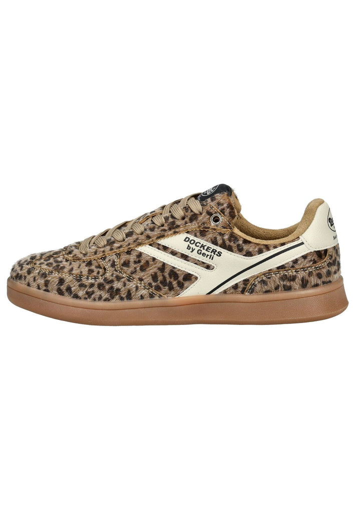 Sneaker Dockers Sneaker Leder Braun/Schwarz
