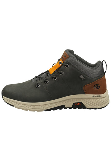 Sneaker Dockers Sneaker Lederimitat Dunkelgrau