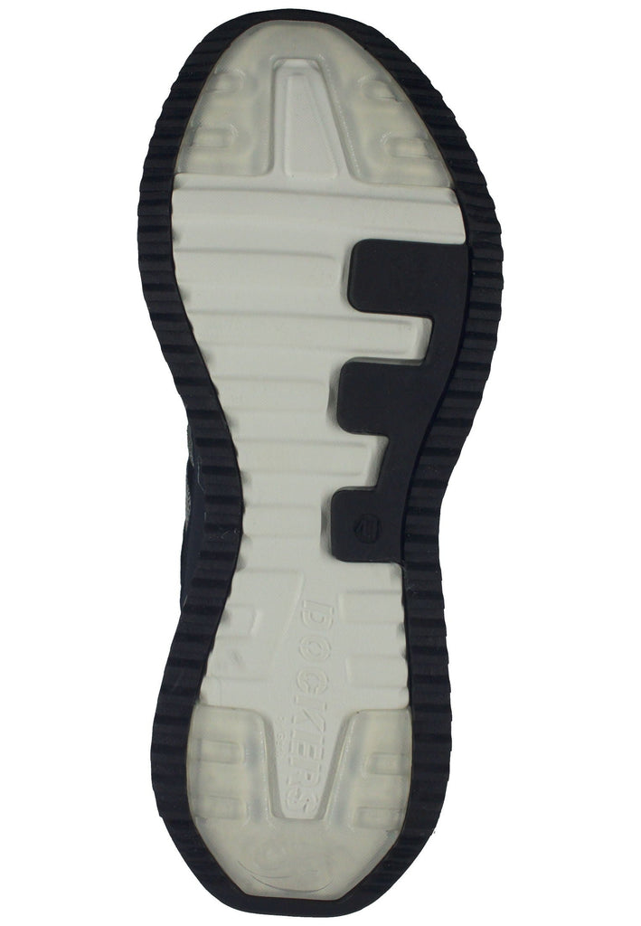 Sneaker Dockers Sneaker Lederimitat/Textil Grau