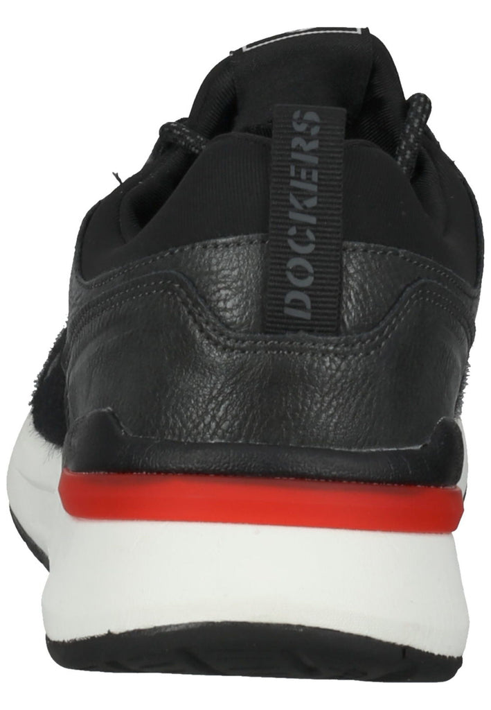 Sneaker Dockers Sneaker Lederimitat/Textil Schwarz