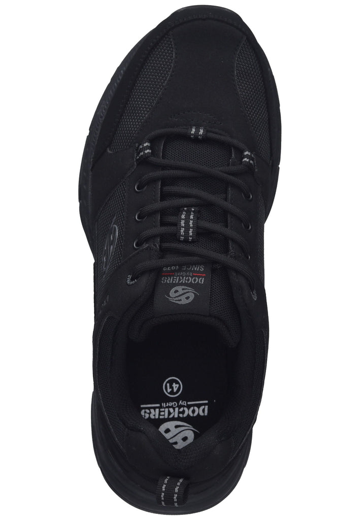 Sneaker Dockers Sneaker Lederimitat/Textil Schwarz