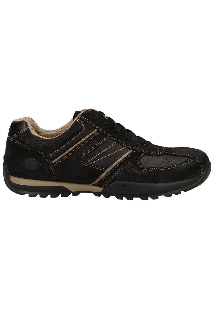 Dockers Sneaker Leder/Textil Schwarz