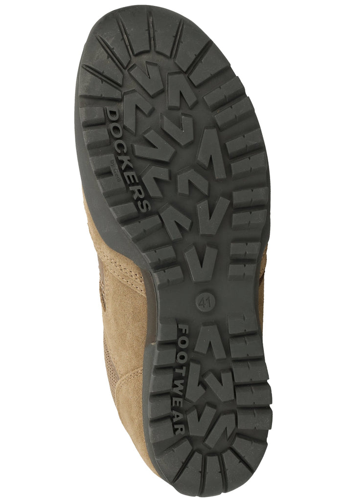 Dockers Sneaker Leder/Textil Taupe/Braun