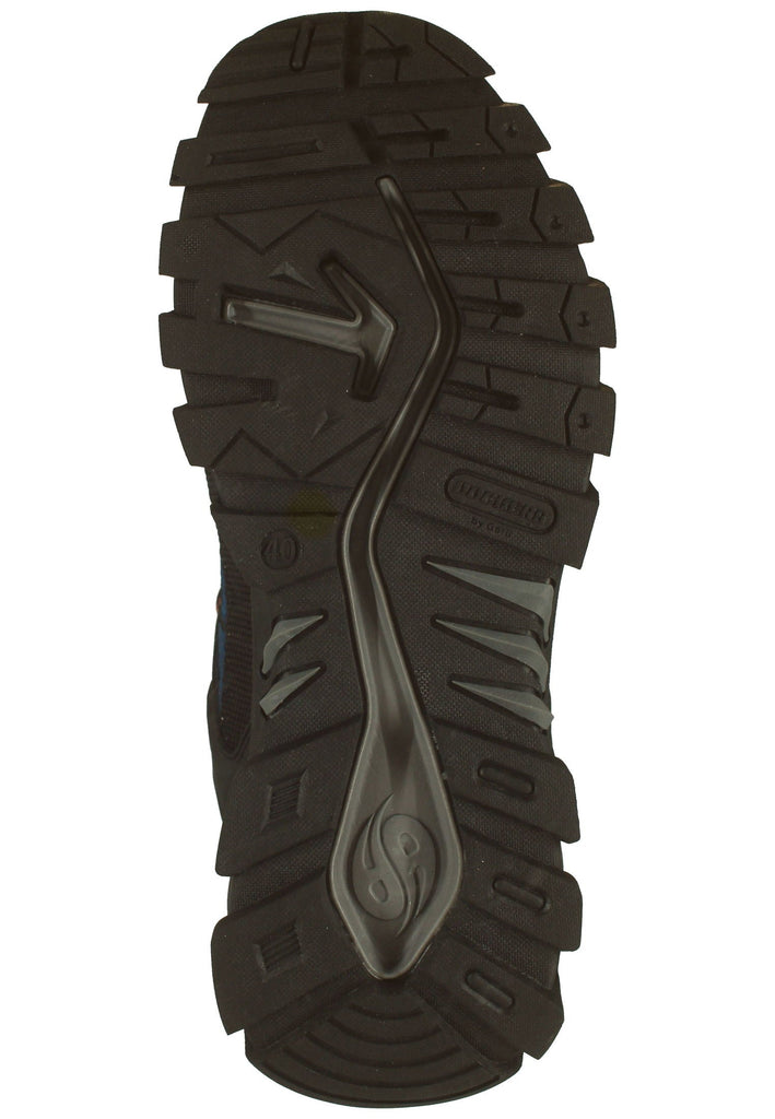 Dockers Sneaker Lederimitat Blau/Schwarz