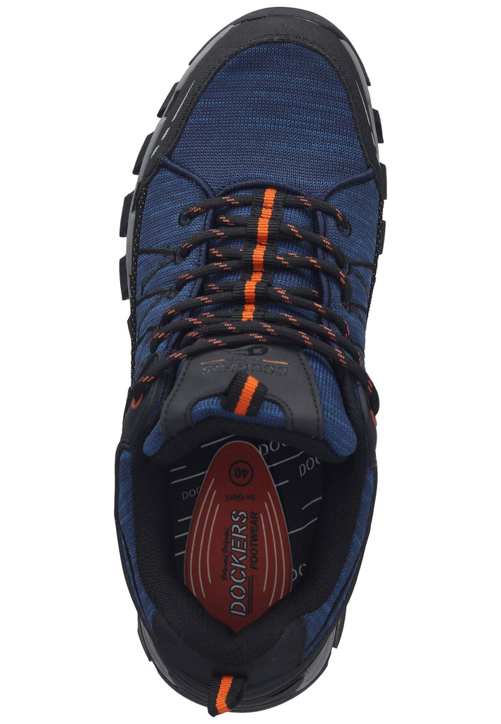 Dockers Sneaker Lederimitat Blau/Schwarz