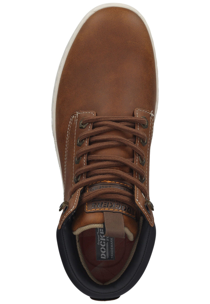 Dockers Sneaker Lederimitat Cognac
