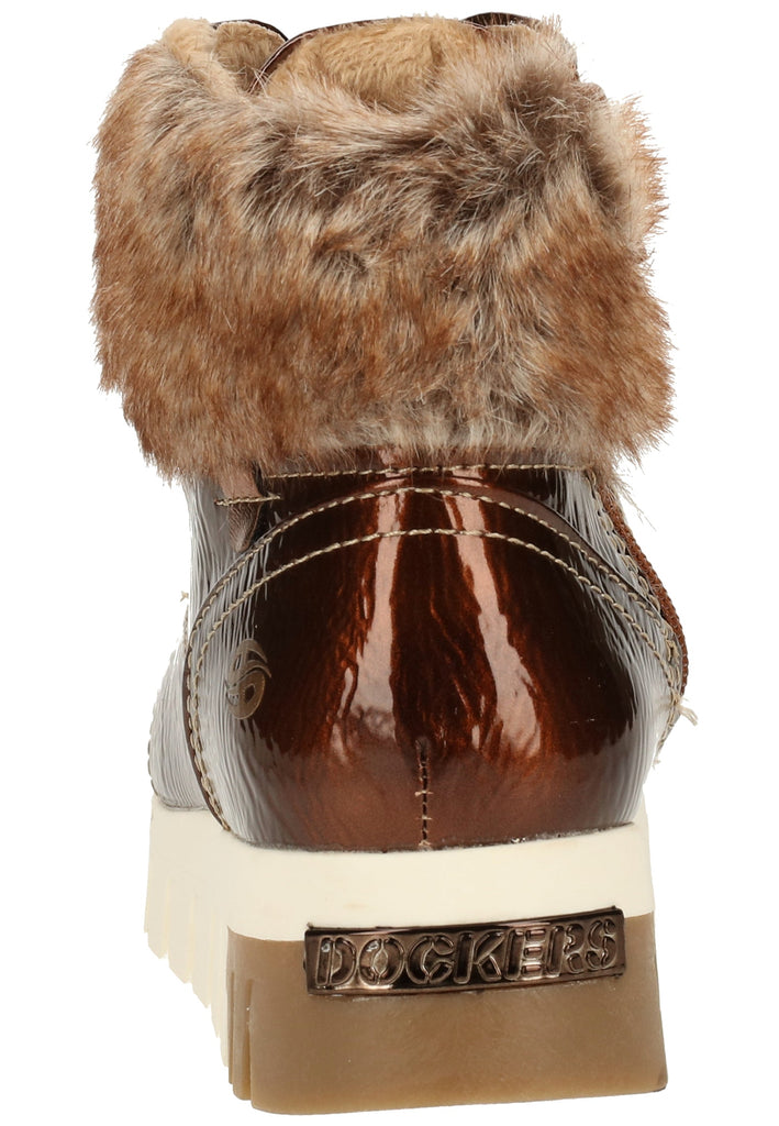 Dockers Sneaker Lederimitat Cognac