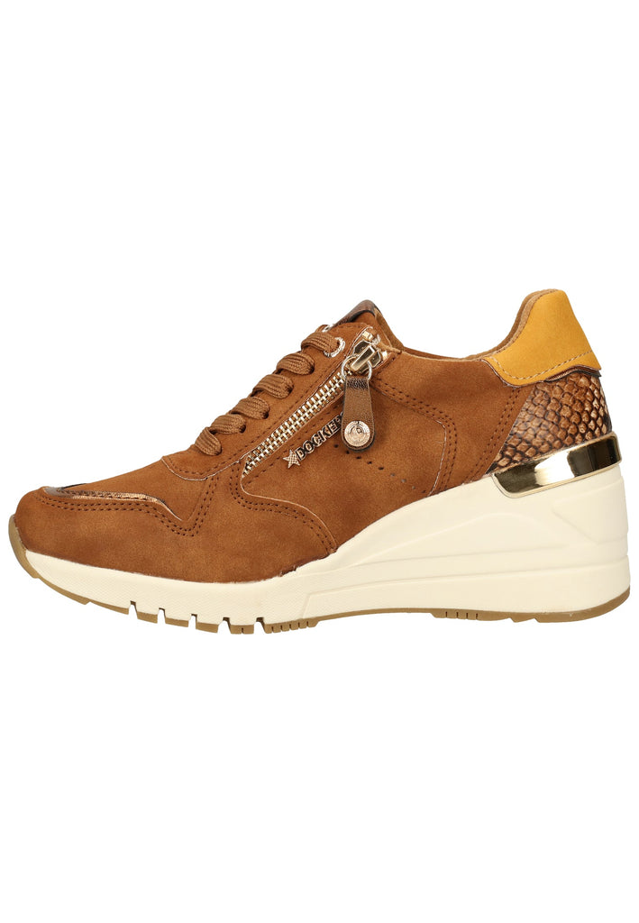 Dockers Sneaker Lederimitat Cognac